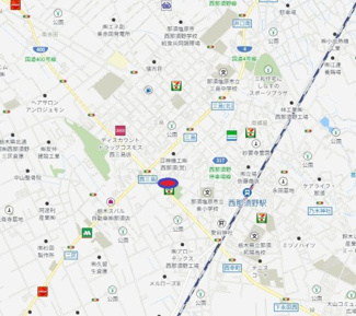 【地図】 | 那須塩原市太夫塚　事業用地