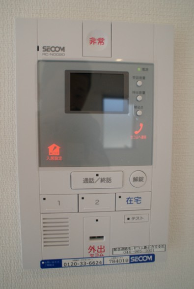 川崎市麻生区岡上のアパートのセキュリティ