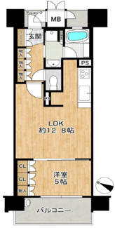 【間取り】 | サンメゾン堺三国ヶ丘駅前
