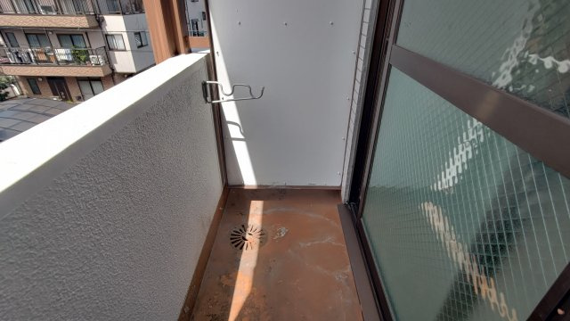 コーポアユーズのバルコニー