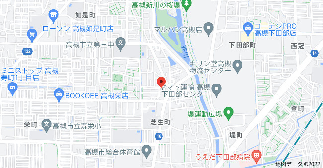 コーポアユーズの地図