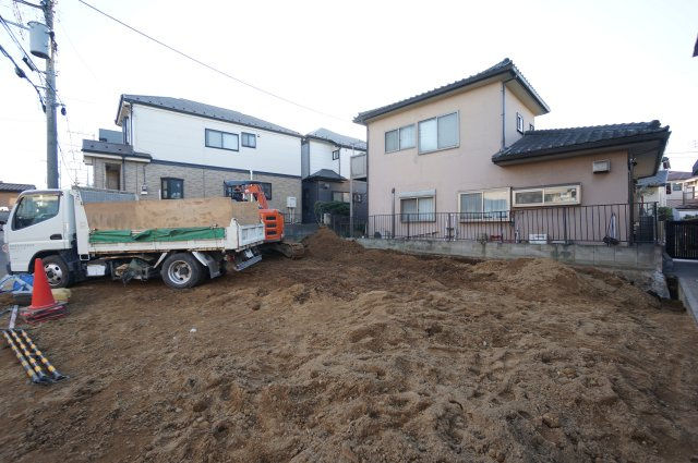 新築　千葉市中央区葛城の外観|建築中です♪住宅のご相談承ります♪
