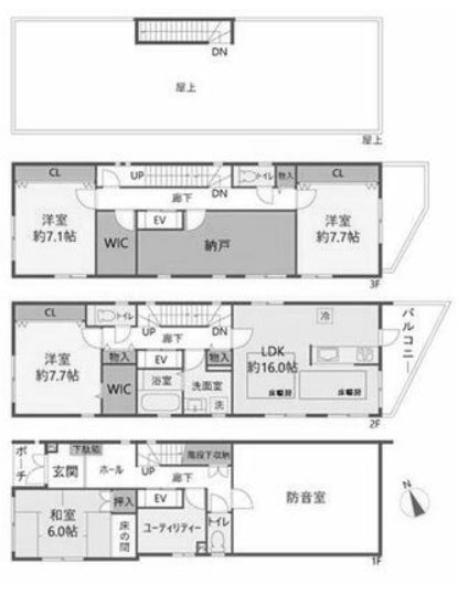 【間取り】 | 桂市ノ前町 一戸建