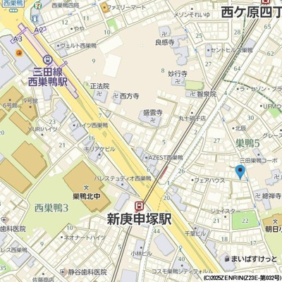 【地図】 | ＬｉｖｅＦｌａｔ巣鴨