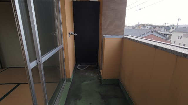シエテ高槻IIのバルコニー