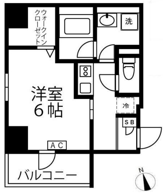 ラヴィール　レジデンスの間取り