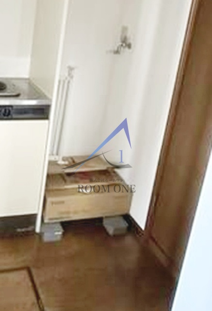 宇田川アパートの設備|洗濯機置き場です。