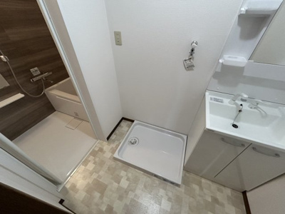 【その他共用部分】 | コーポライズヒルB | 室内洗濯機置場
