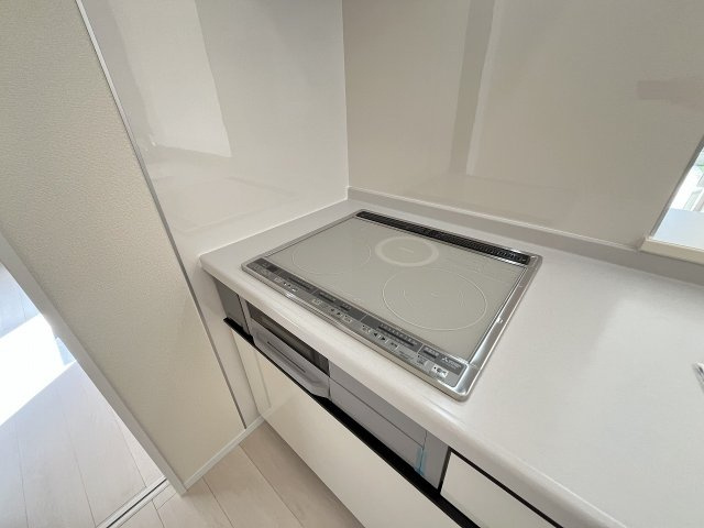 【キッチン】 | 福岡市東区和白丘3丁目第1　1号棟（全2棟）【仲介手数料無料・0円】 | 施工例。施工例は完成時と異なる場合があります。