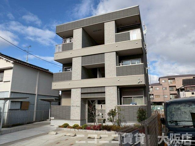 大阪市鶴見区今津中５丁目のアパートの外観