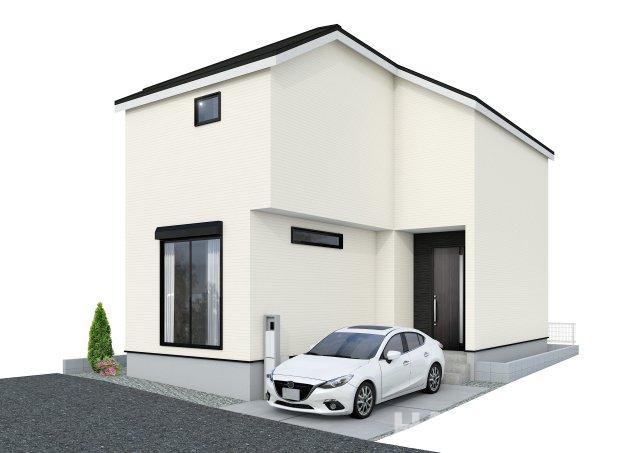 新築　千葉市中央区葛城の外観パース|イメージです♪