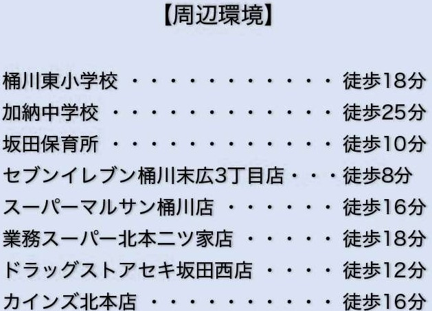 【周辺】 | 桶川市大字坂田　中古戸建