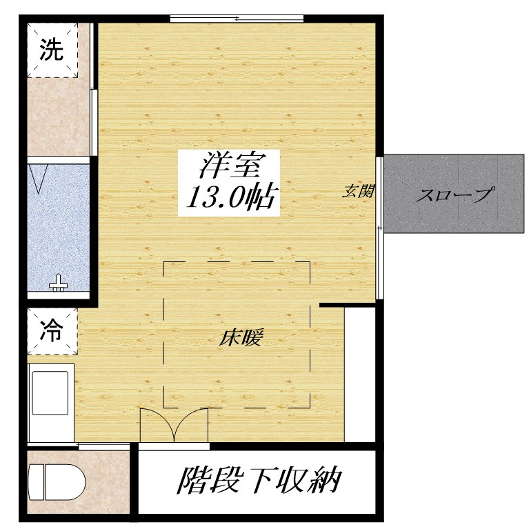 オカベAPの間取り