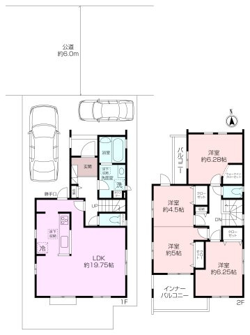 佐原4丁目新築一戸建ての画像