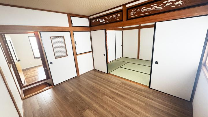千里丘4丁目貸家の寝室