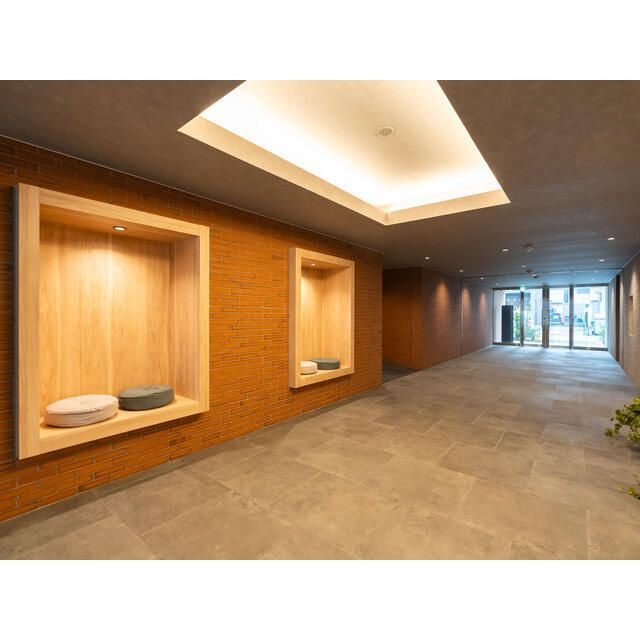 デュオフラッツ篠崎のエントランス