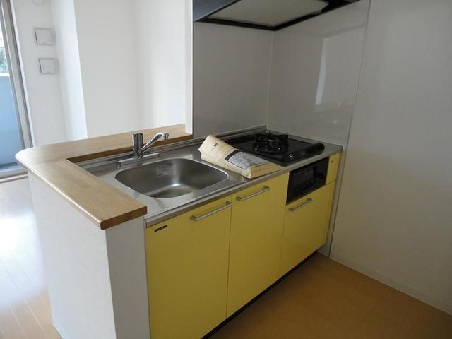 プルミエール飯田橋のキッチン