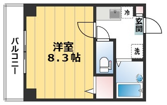 AREA DEUX（エリアドゥ）の間取り