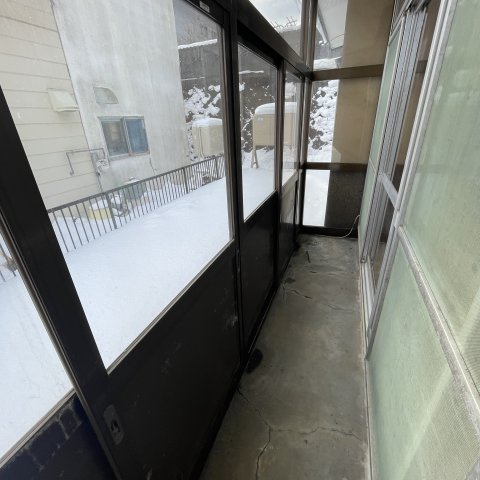 室蘭市港南町2丁目21-10戸建のバルコニー