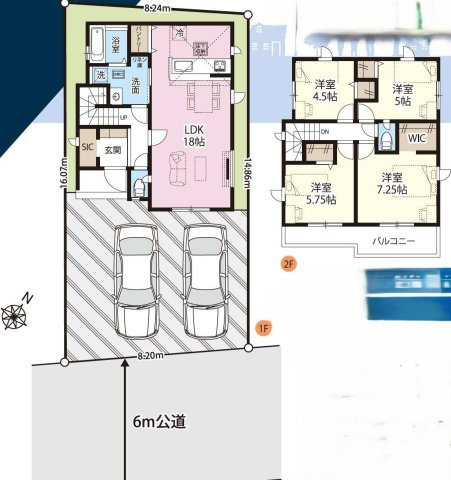 【間取り】 | 坂田東4期