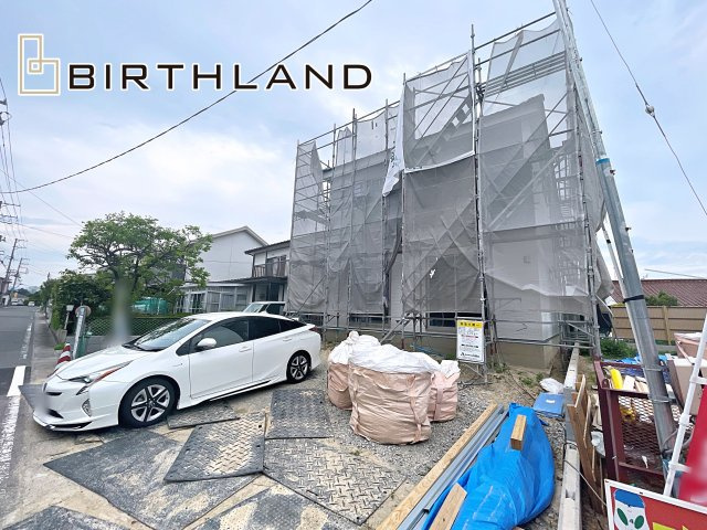 新築戸建・新築建売　郡山市安積町笹川　安積第三小・安積第二中の外観|現在建築中です！国道4号線へのアクセス良好な立地！お気軽にお問い合わせください♪