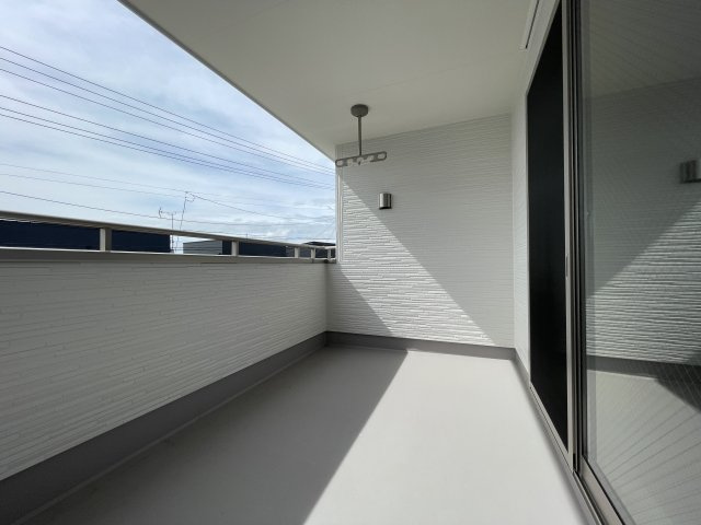 新築戸建・新築建売　郡山市安積町笹川　安積第三小・安積第二中のバルコニー|現地案内図
