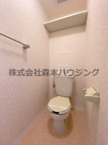 【トイレ】 | 　プランドール・メゾン | ゆったりとした空間のトイレです