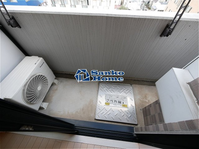 パークウェル千駄木駅前のバルコニー