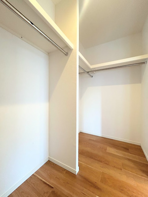 【収納】 | 陽輪台あざみ野 | ◆大容量のウォークインクローゼットがあれば、室内にタンスなどを置かなくて済み、室内がスッキリします！