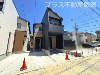 【外観】 | 完成しました。物件内部もご見学頂けます。プラス不動産販売にお任せ下さい。