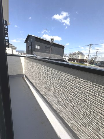 【バルコニー】 | 福岡市南区井尻4丁目1期　2号棟（全2棟）【仲介手数料無料・0円】 | 施工例。施工例は完成時と異なる場合があります。