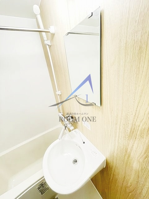 ライスフラワー羽田の洗面所|洗面台です。