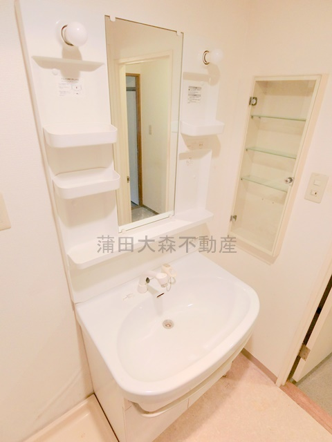 ライオンズマンション西蒲田の洗面所|独立洗面台