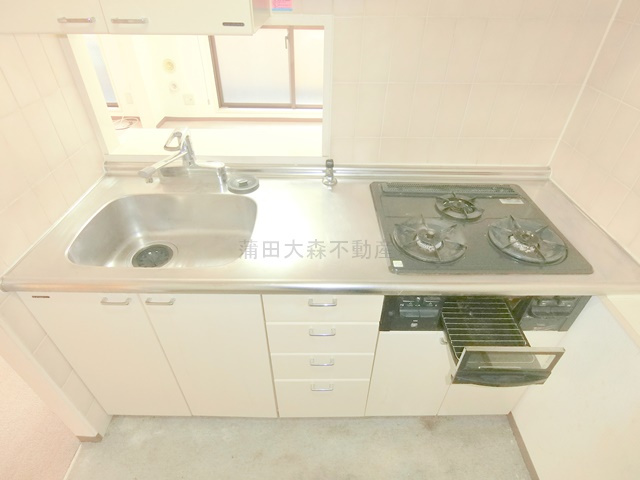 ライオンズマンション西蒲田のキッチン