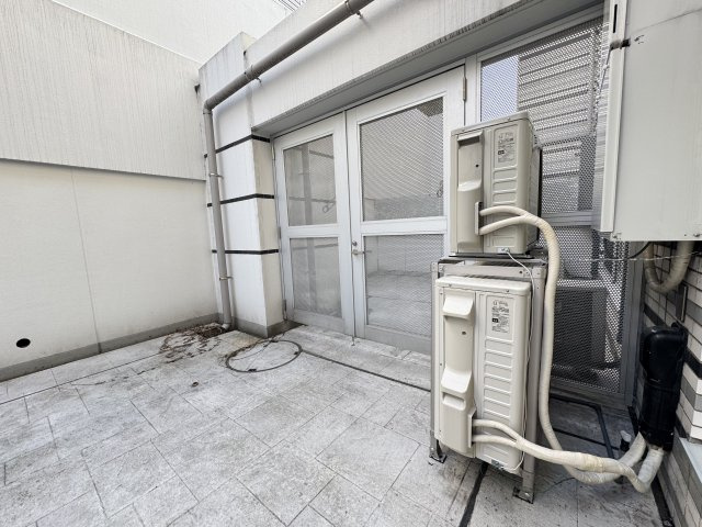 シティインデックス三田伊皿子坂のバルコニー