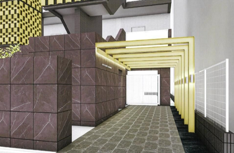 Ｒ－ＳＴＹＬＥ文京小石川のエントランス