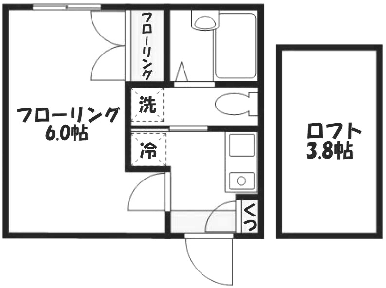 中野区新井３丁目のアパートの画像
