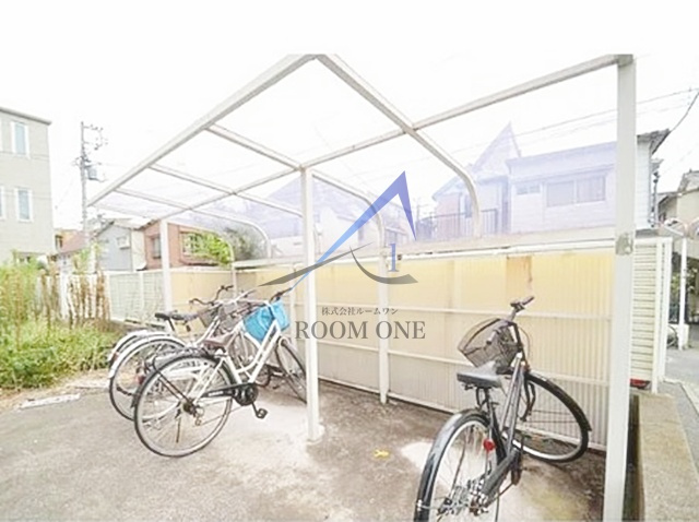 フラットＴのその他共用部分|駐輪場です。