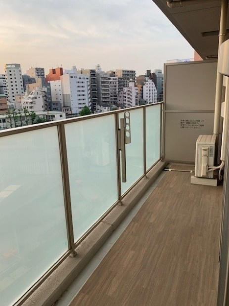 ＢＬＥＳＳ蔵前のバルコニー