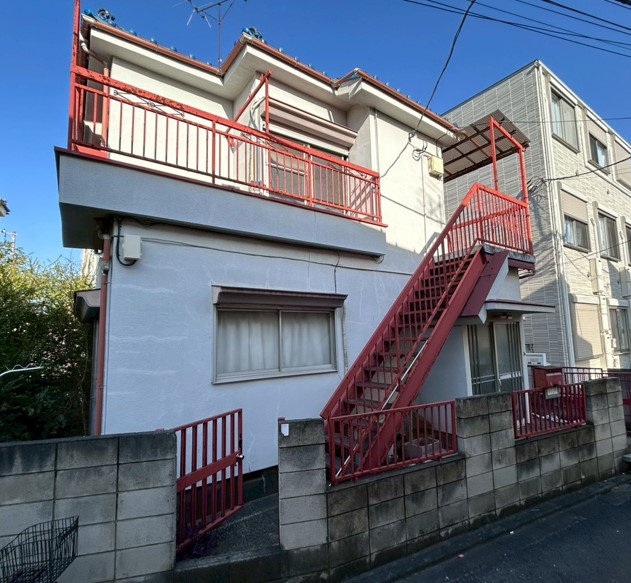 足立区　1棟アパートの外観