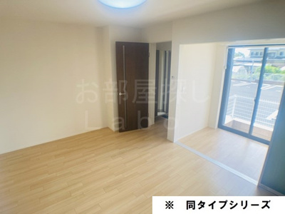 【居間・リビング】 | 小田原市中町アパート新築工事