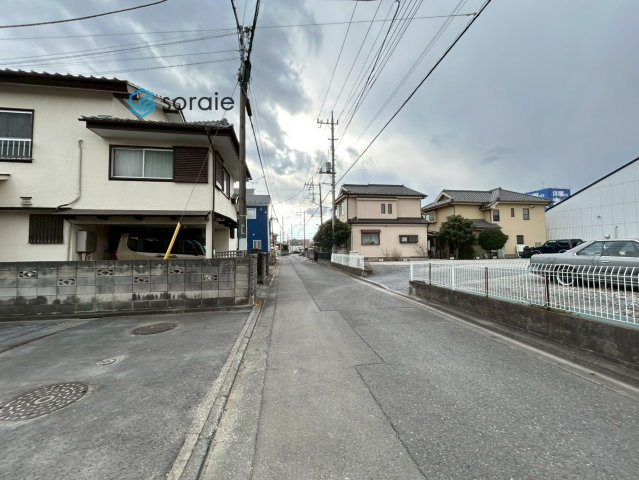 入間市扇台11期　新築戸建　グラファーレの前面道路含む現地写真|令和8年1月29日撮影。