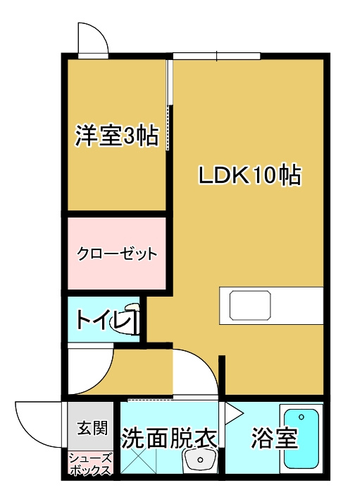 Bell ciel（ベル シエル）の間取り