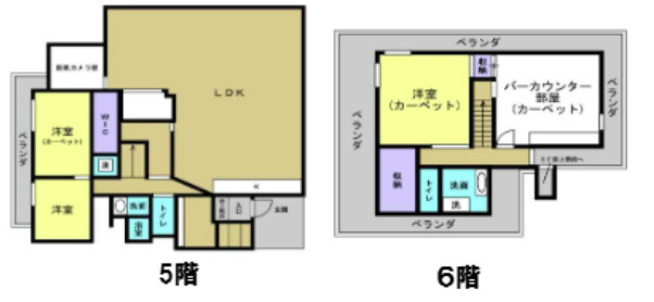 リアライズ甲南山手（旧ＹＭアーバン）の間取り