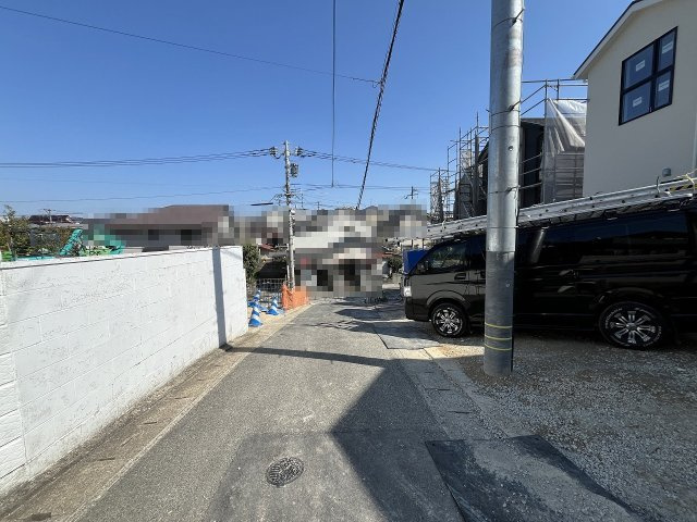 【その他】 | 福岡市南区長住1丁目2期　2号棟（全4棟）【仲介手数料無料・0円】 | 現地写真。前面道路です。