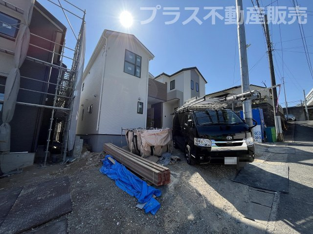 【外観】 | 福岡市南区長住1丁目2期　2号棟（全4棟）【仲介手数料無料・0円】 | 現地写真。プラス不動産販売なら、現場の全ての棟をまとめてご見学頂けます。