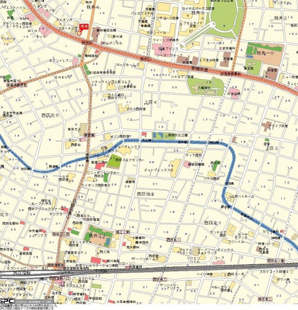 スカイコート西荻窪２（明治製菓・ｽｶｲｺｰﾄ荻窪ﾋﾞﾙ）の地図