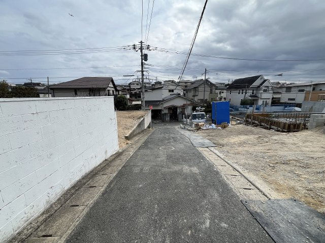 【その他】 | 福岡市南区長住1丁目2期　3号棟（全4棟）【仲介手数料無料・0円】 | 現地写真。前面道路です。