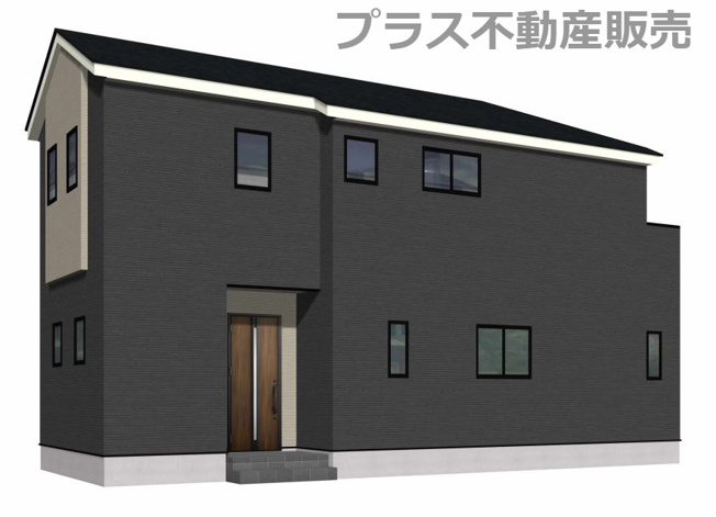 【外観】 | 福岡市南区長住1丁目2期　3号棟（全4棟）【仲介手数料無料・0円】 | 建築中の物件は、お近くのモデルハウスも一緒にご覧頂けます。