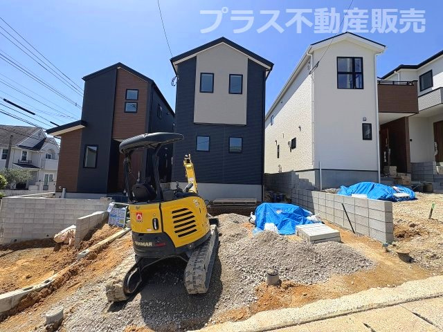【外観】 | 福岡市南区長住1丁目2期　3号棟（全4棟）【仲介手数料無料・0円】 | 現地写真。プラス不動産販売なら、現場の全ての棟をまとめてご見学頂けます。